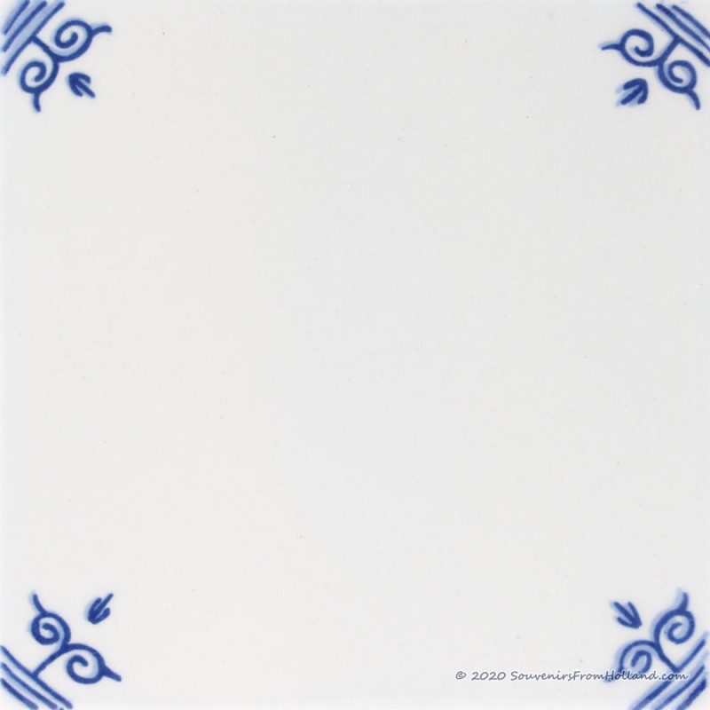 Blank Tile - Delftware Tile 10,7 x 10,7cm