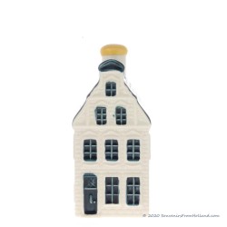 KLM miniatuur huisje nummer 51 - Delfts Blauw