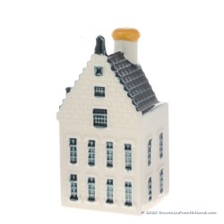 KLM miniatuur huisje nummer 77 - Delfts Blauw