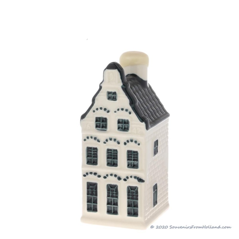 KLM miniature house number 17 - Delft Blue