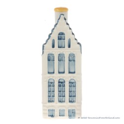 KLM miniature house number 52- Delft Blue