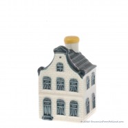 KLM miniatuur huisje nummer 5 - Delfts Blauw