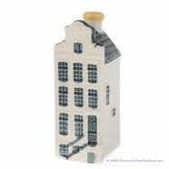 KLM miniatuur huisje nummer 46 - Delfts Blauw