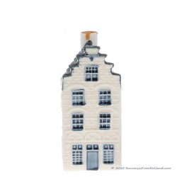 KLM miniature house number 34 - Delft Blue