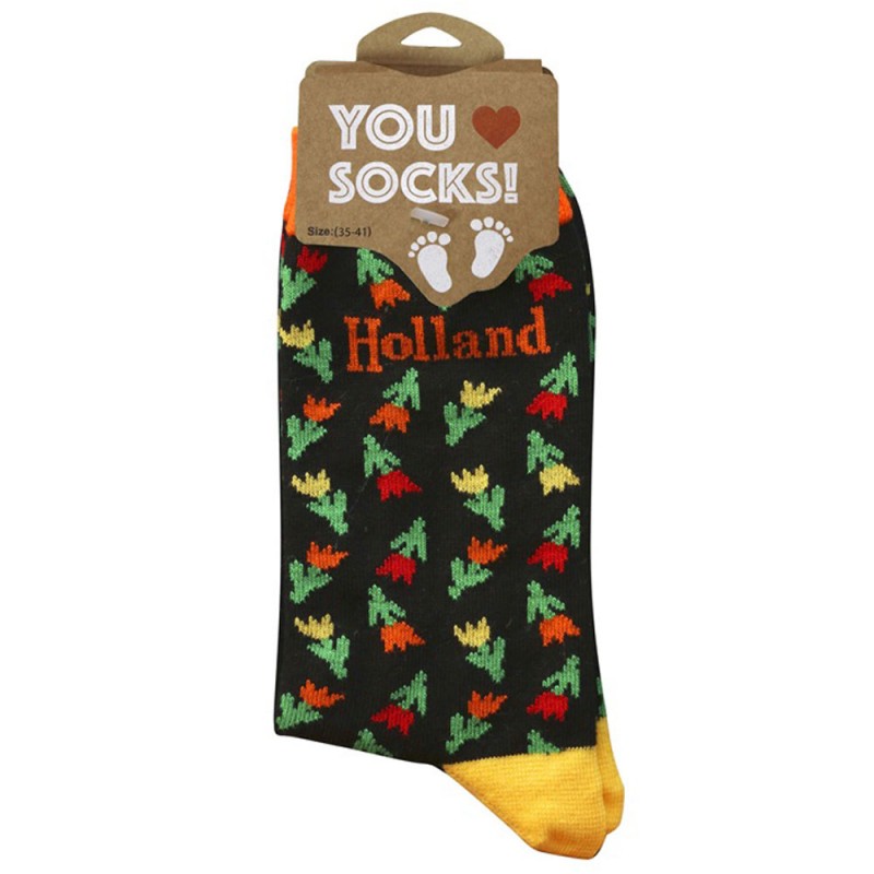Socks Tulips Holland - Size 35-41