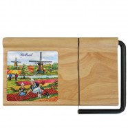 Cheese Plate and Slicer 25cm - Tulip pickers