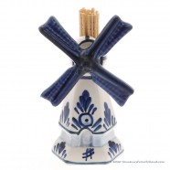 Toothpick holder Windmill - Delft Blue