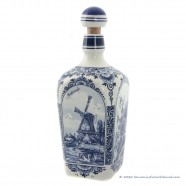 Liquor Jenever Bottle 23cm - Delftware