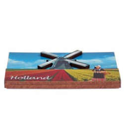 Tulipfields Windmill - Holland 2D Magnet