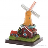 3D miniature Windmill - Red house