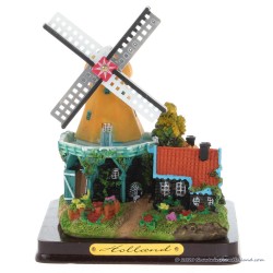 3D miniatuur windmolen - Gele Kap