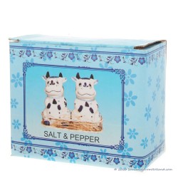 Cows - Salt and Pepper set - Delftware