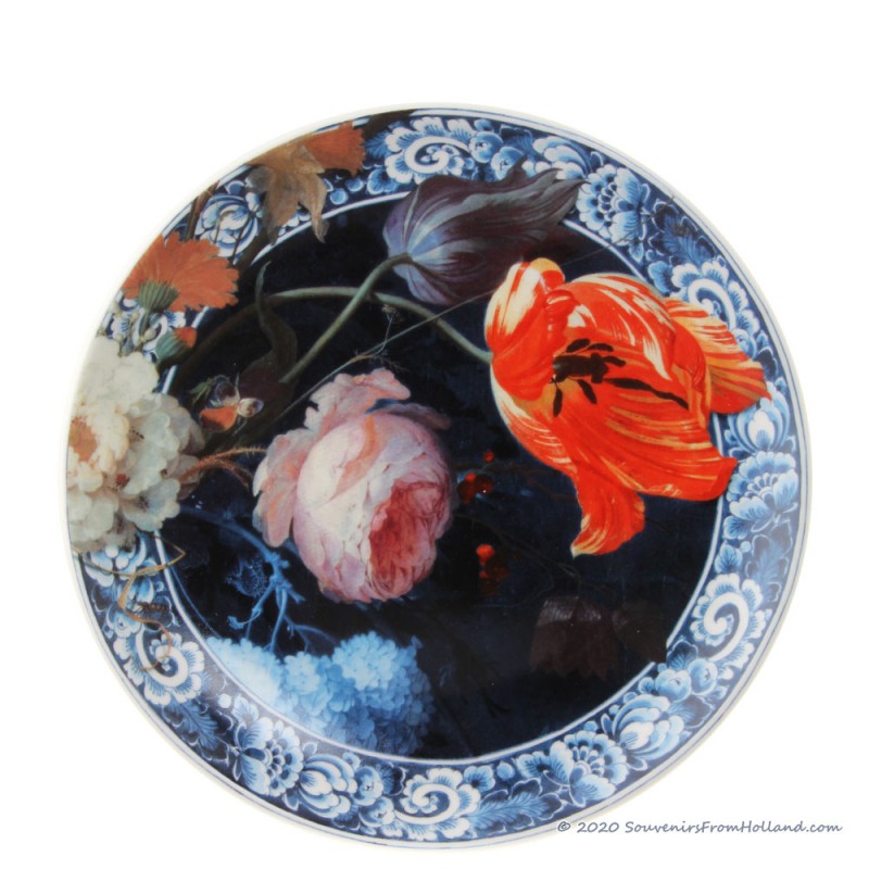 Wall Plate Flowers of the Golden Age - 20cm
