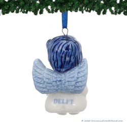 Engel Boek - Kersthanger Delfts Blauw