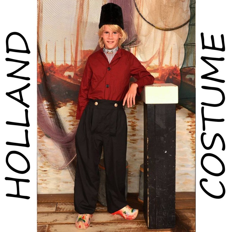 Jongen 10-14 jaar Holland Kostuum