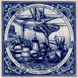 Botermakerij - Delfts Blauwe Tegel