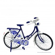 Bicycle Holland Delft Blue - Miniature 18 x 11cm