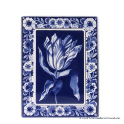Applique Rembrandt Tulip Delft Blue - 12 x 15cm