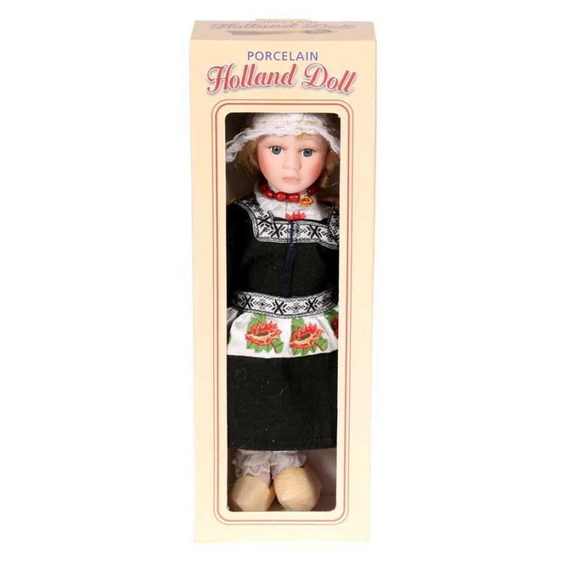 Black Female - 26cm Traditional Holland Costume