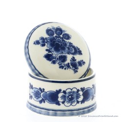 Small Jewelery Box - Flower Delft Blue