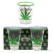 Shot glass set Amsterdam Cannabis Green - Shooter