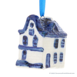House Bell Gable - X-mas Figurine Delft Blue
