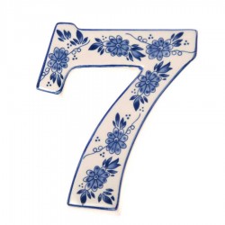 Huisnummer 7 - Delfts Blauw