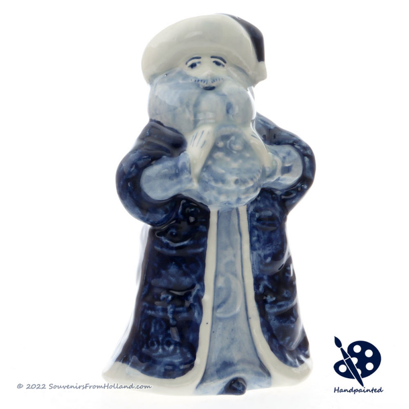 Wise Man Santa - Handpainted Delftware