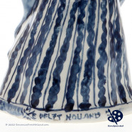 Luxe Wijze Man 2 - Handgeschilderd Delfts Blauw