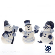 Happy Snowmen set of 3 -...