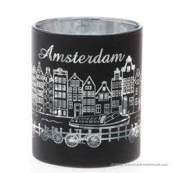 Amsterdam Black Silver mug 250ml