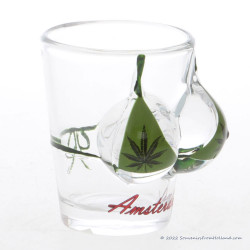 Bikini Cannabis Amsterdam Shotglas - Shooter