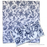 Delft Blue Tea Towel - Dish Cloth 60x65cm