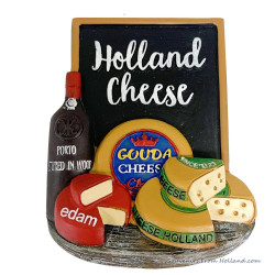 Holland Gouda Edam Cheese memo 3D magnet