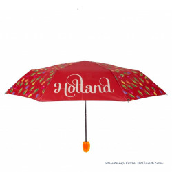 Red Holland umbrella Tulip handle