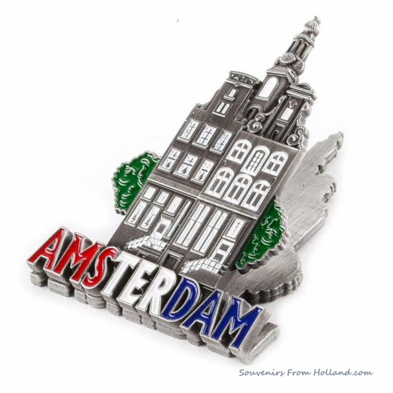 Magnetic clip memoholder Amsterdam Canalhouses