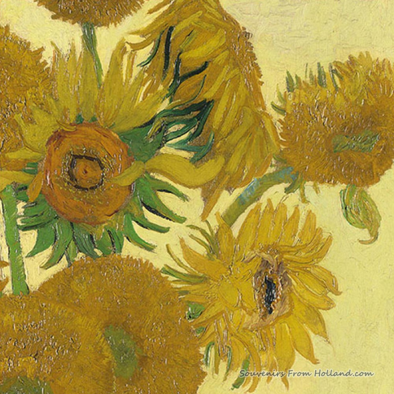 3-laags servetten 33cm Zonnebloemen van Gogh