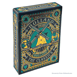 Blue Gold Holland Playing Cards