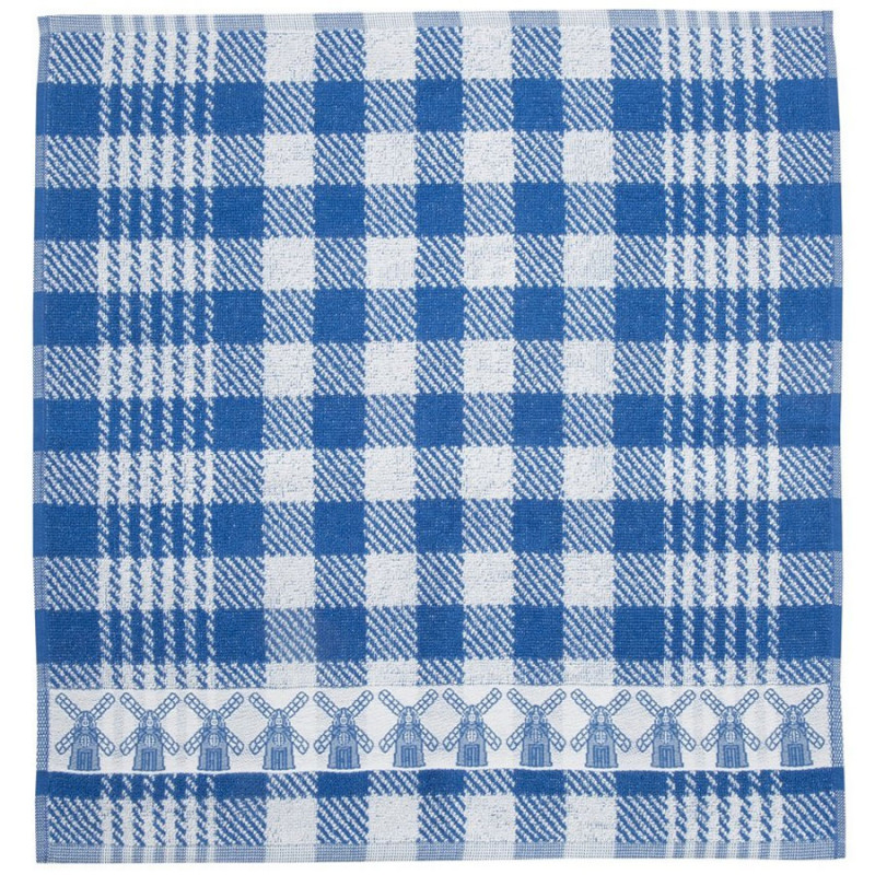 Trophee Windmill Blue Kitchen Towel 50x50cm