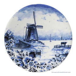 Mini wall plate magnet Dutch Landscape