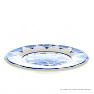 Delft Blue Wall Plate Flowers - 14cm