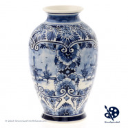 Vase Unica - Handpainted Delft Blue