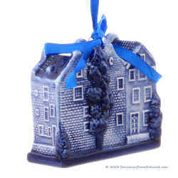 Grachtenhuisje Kersthanger Delfts Blauw