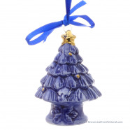 Kerstboom Kersthanger Delfts Blauw met Goud