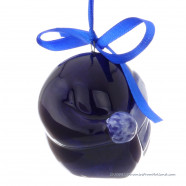 Santa Claus X-mas Ball Ornament Delft Blue