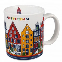 Mug Canal Houses Amsterdam 250ml color