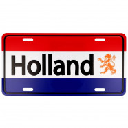 Holland Rood-Wit-Blauw Kentekenplaat