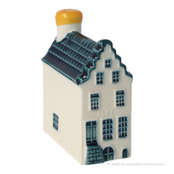 KLM miniature house number 2 - Delft Blue