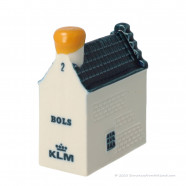 KLM miniatuur huisje nummer 2 - Delfts Blauw