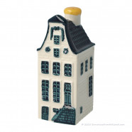 KLM miniatuur huisje nummer 9 - Delfts Blauw
